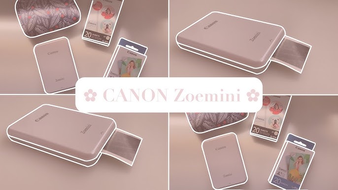 Imprimante portable Canon Zoemini Rose