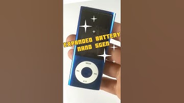 this iPod nano 5th gen battery expanded so much that it cracked the LCD #ipod #ipods #apple