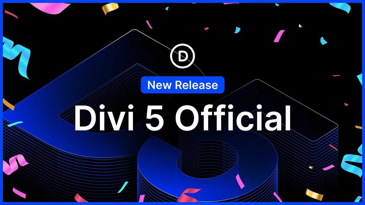 Официально Divi 5! 🎉 (Бета-тестирование заканчивается сегодня)
