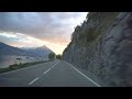 Sunset drive from Lauterbrunnen via Lake Thun to the Gantrisch Nature Park in Switzerland 🇨🇭