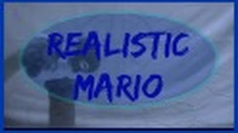 SMJ Special: Realistic Mario: Underwater Plush Version