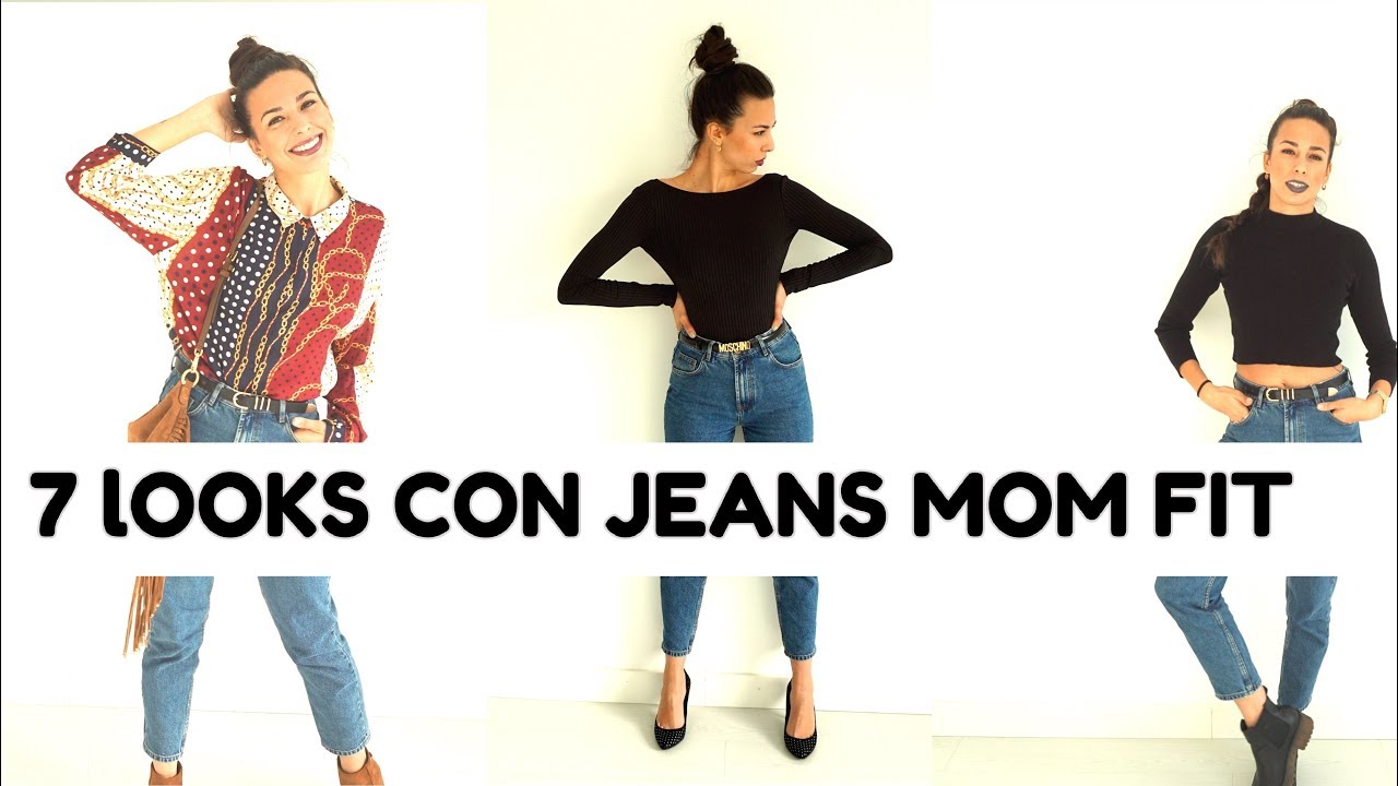 Venta > que son los jeans mom fit > en stock