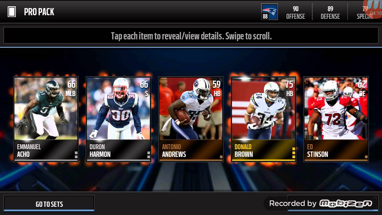 Madden mobile pack opening YouTube