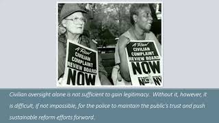 Civilian Oversight 101