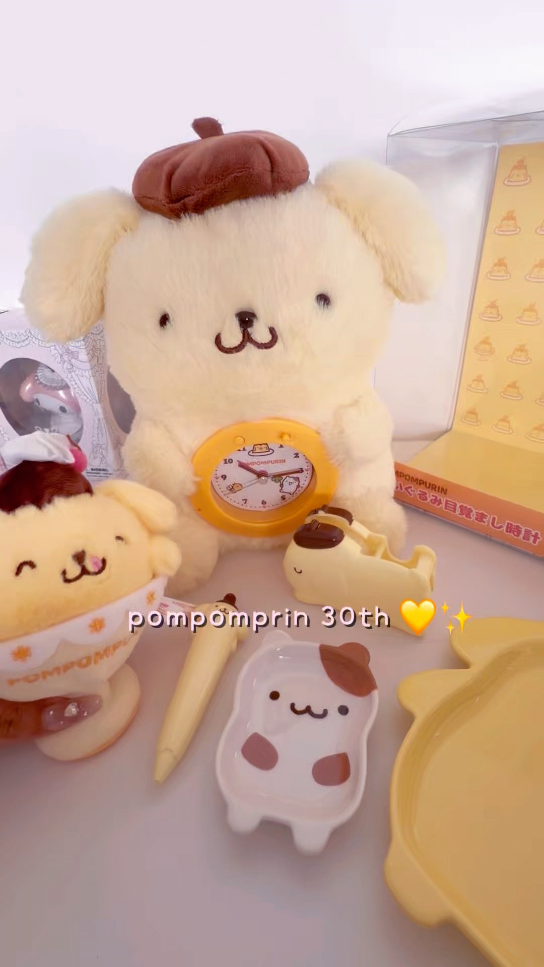 全部秒で完売😭大人気の理由が詰まってた…ポムポムプリン30thラス1確保