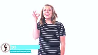 Feline Grace: How to Sign "Cat" in American Sign Language (ASL)