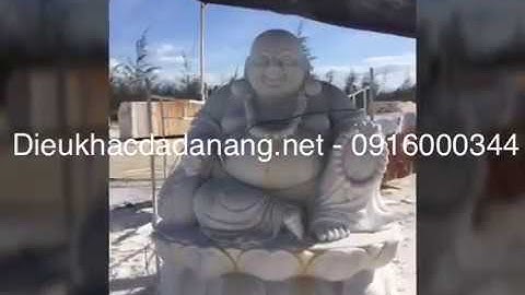 Tượng di lăc bằng đá non nước đà nẵng đẹp - 0916000344