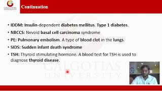 BMLS1004, Medical Terminology, Record keeping and Orientation to MLS: Basic Medical Abbreviations screenshot 2