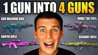 I TRANSFORMED 1 Gun Into 4 Completely Different Weapons