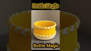 DIY Bottle to Basket#shorts #diy