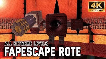 CS:GO Zombie Escape - ze_fapescape_rote_v1_3 - All Extreme Levels [4K UHD]