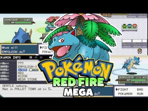 Completed Pokemon GBA ROM HACK With Mega Evolution, Fairy Type & Gen 7  Pokemons!  💎Pokémon New Fire Red:- with several improvements, still  maintaining the essence of Fire Red. 🛑Features: ➡️Pokémons base