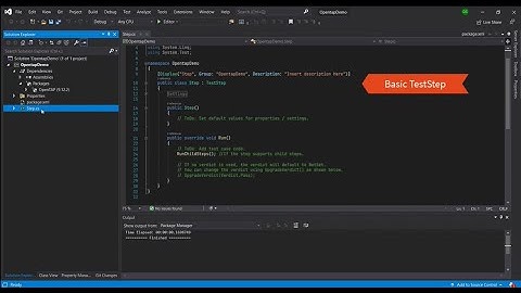 Getting Started: Intro to the OpenTAP SDK | OpenTAP