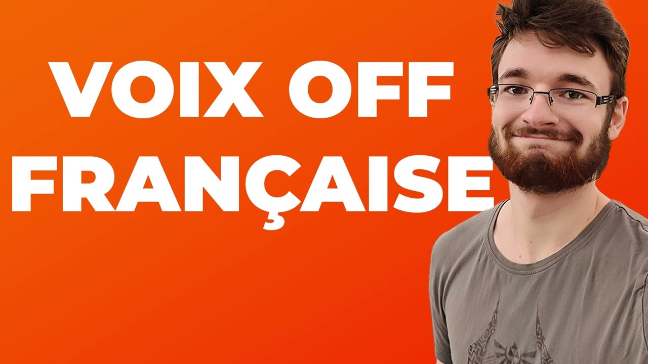 enregistrer votre voix off