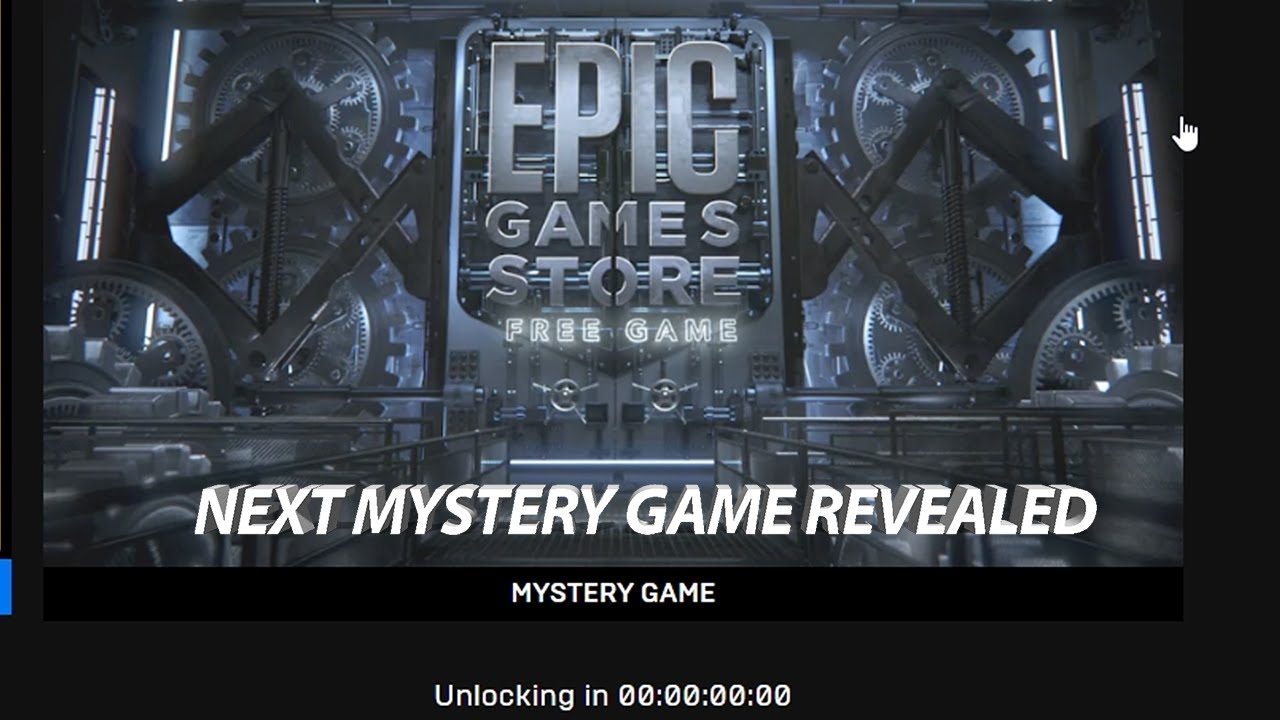 What is the 6th FREE MYSTERY GAME from EPIC? 