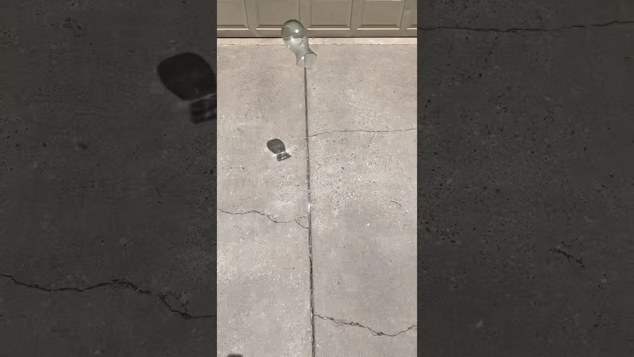 GLASS REALLY BOUNCES! 