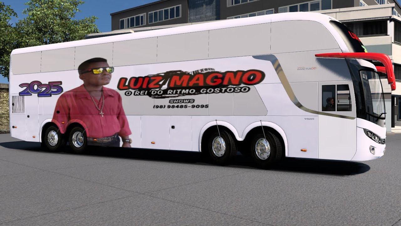 LUIZ MAGNO O REI DO RITIMO GOSTOSO 2025 NO BUS TOP SHOW