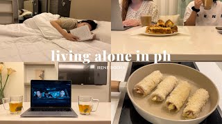 ordinary days in my life 🍃 ref organizing, cooking, coffee date | living alone in the philippines