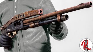 Shotgun restoration - plus firing test- franchi pa8 restoration - gun restoration