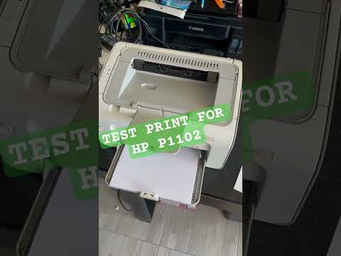 TEST PRINT FOR HP P1102