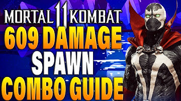Mortal Kombat 11 Spawn Combos - MK11 Spawn Combo Tutorial
