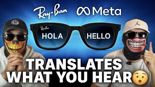 🕶️ Ray-Ban Meta Smart Glasses — They Literally Translate Real Life 🤯