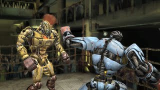 REAL STEEL THE VIDEO GAME [XBOX360/PS3] - AMBUSH vs MIDAS & TWIN CITIES