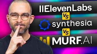 Which AI can generate the most realistic voice? ElevenLabs vs Synthesia vs Murf AI!