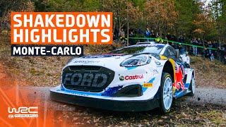 Shakedown Highlights | Wrc Rallye Monte-Carlo 2024