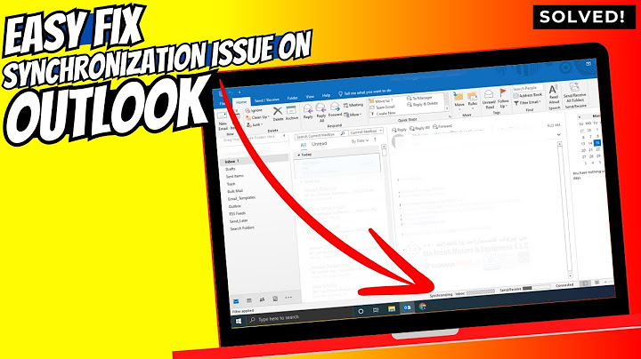 How to fix synchronization issue on Outlook 2010, 2013, 2016 & 2019