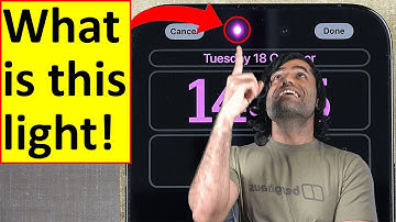 What does a purple flashing light mean on iPhone