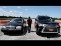 Кто кого? Lexus LX570 vs Mercedes S500 W140