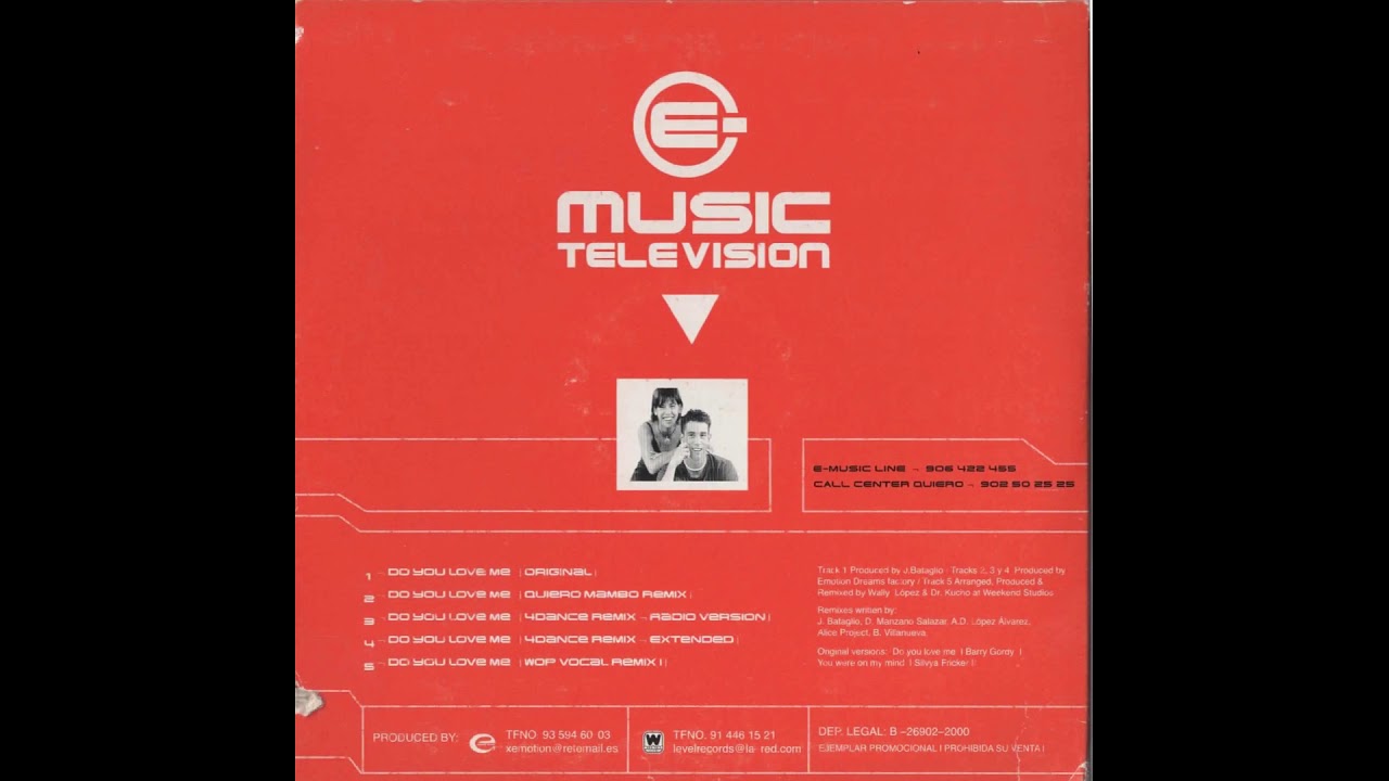 QUIERO TV 2000 PROMO CD
