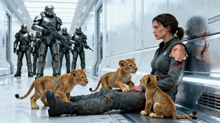 The Predator Cubs Found the Human Wounded—Elite Guard Arrived to See Them Guarding Her Like Family