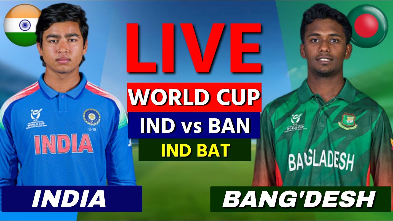 India U19 vs Bangladesh U19, 7th Match | Group A 2026 - Live Cricket Match Score & Commentary
