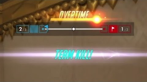 Overwatch CTF team kill Symmetra awesome defence