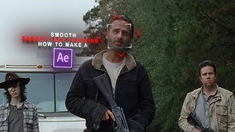 Target Face Tracking Tutorial ; After Effects