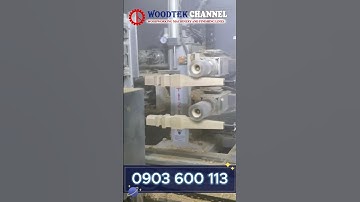 MÁY PHAY TIỆN 2 TRỤC TỰ ĐỘNG - Máy tiện gỗ CNC - Máy phay tiện chân ghế CNC - Máy phay tiện CNC