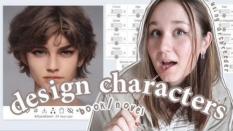 how to CREATE your own book characters using Artbreeder TUTORIAL | STYLIZE your own oc