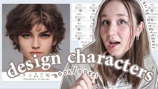 how to CREATE your own book characters using Artbreeder TUTORIAL | STYLIZE your own oc's! for free