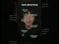 facts about boys