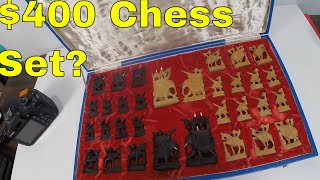 I Found a $400 Chess Set (in my own storage unit)
