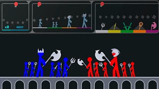 Stickman Fight  Select your body & weapon  Marble & Ragdoll battle