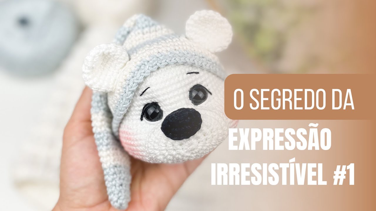 O Segredo da Expressão Irresistível nos Amigurumis - Bordado dos Olhinhos