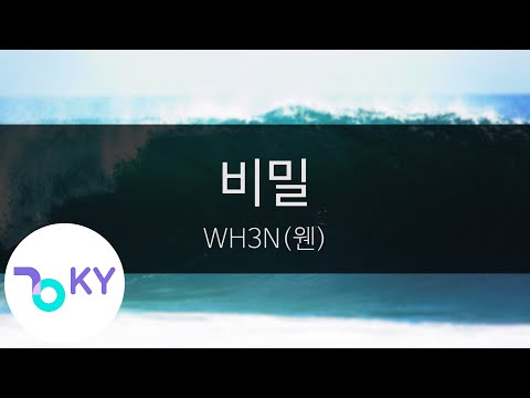 비밀(Secret) - WH3N(웬) (KY.24364) / KY Karaoke