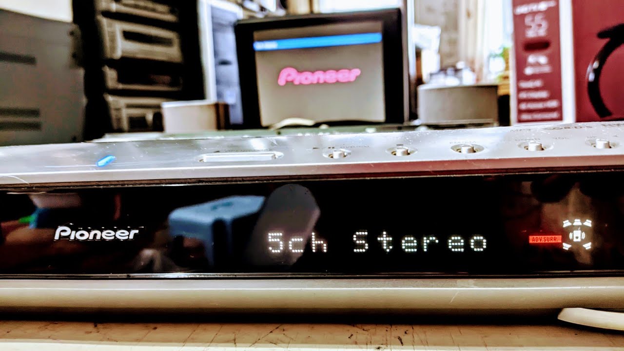PIONEER DVD/CD Receiver Pioneer XV-DV424 Чтение диска