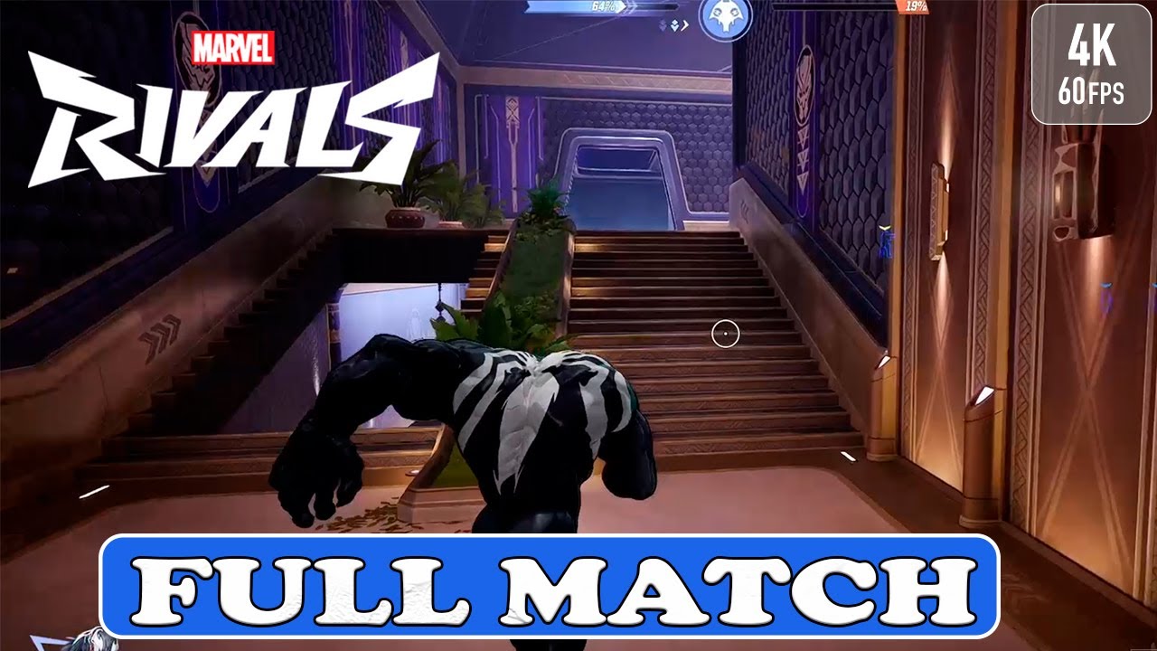 MARVEL RIVALS - VENOM COMPETITIVE [60FPS] FULL MATCH Gameplay