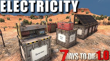 Electricity For Beginners - 7 Days To Die (PC & Console)
