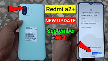 Redmi a2 mobile new update September 2024 || Redmi a2 update || Mahesh Jat #redmia2