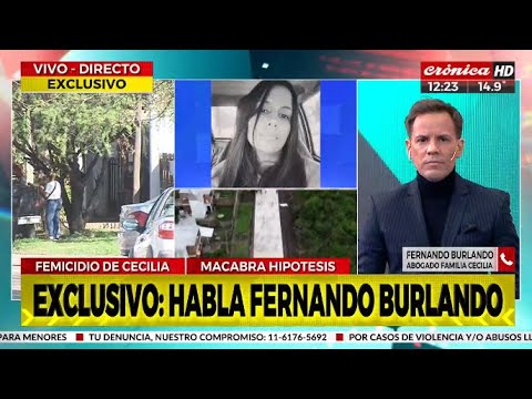 Fernando Burlando: "Obregón indicó donde podría estar el cuerpo"